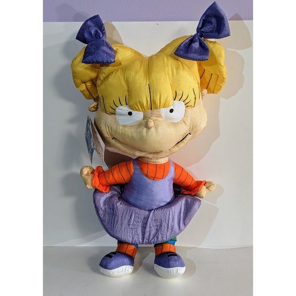 Nickelodeon Other - Nickelodeon Rugrats Angelica Vintage 1998 21" Play-By-Play Nylon Parachute Plush